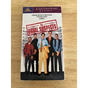 The Usual Suspects VHS Tape Vintage 1995 Thriller Movie Classic Film